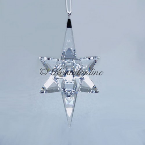 Swarovski Crystal | Silver Crystal | Christmas | Christmas Ornament - 3D Star - Large | 5287019